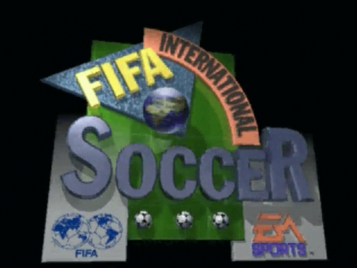 FIFA International Soccer title screen for 3DO